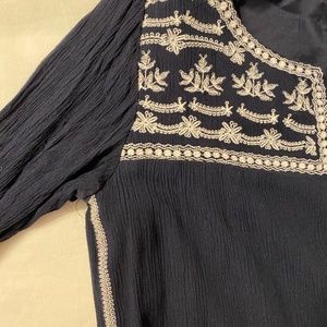 Vintage embroidered tunic dress